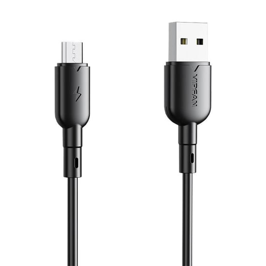 Kabel USB do Micro USB Vipfan Colorful X11, 3A, 1m (czarny) Inna marka