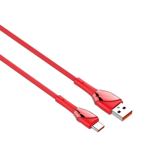Kabel USB do USB-C LDNIO LS662, 30W, 2m (czerwony) Inna marka