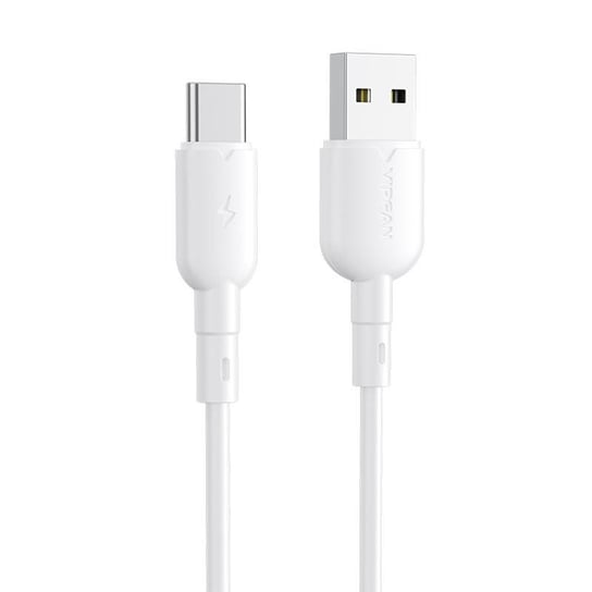 Kabel USB do USB-C Vipfan Colorful X11, 3A, 1m (biały) Inna marka