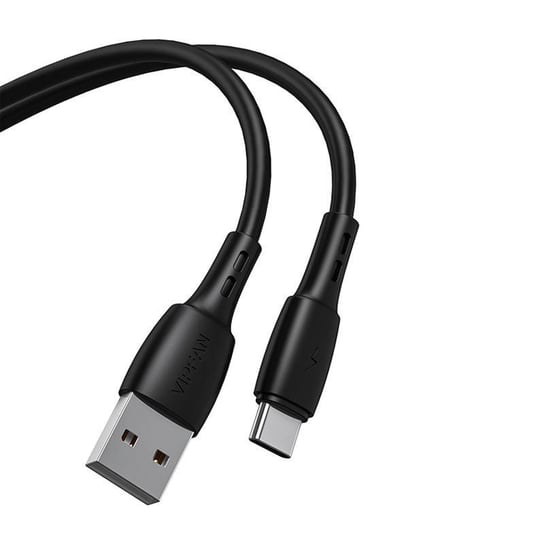 Kabel USB do USB-C Vipfan Racing X05, 3A, 1m (czarny) Inna marka