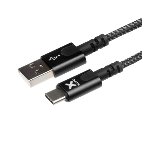 Kabel USB do USB typu C 1m Xtorm Pleciony Nylon Czarny Xtorm