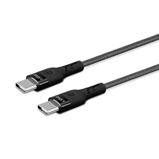 Kabel USB ELMAK typ C - USB typ C 3A 1m SAVIO CL-150 Elmak
