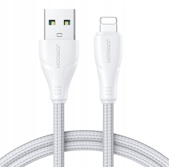 Kabel USB Joyroom Lightning 2.4A 2m Biały JoyRoom
