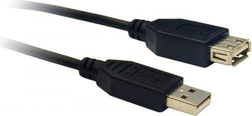 Kabel USB Libox USB-A - USB-A 1.8 m Czarny (LB0015) Libox