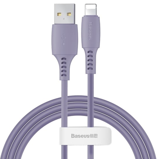 Kabel USB / Lightning BASEUS, 2.4A, 1.2m, kolorowy Baseus