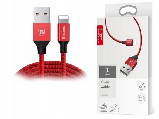 Kabel USB - Lightning BASEUS CALYW-C09, 3 m Baseus