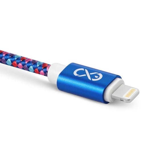 Kabel USB - Lightning eXc DIAMOND 1.5m niebieski-multi EXC