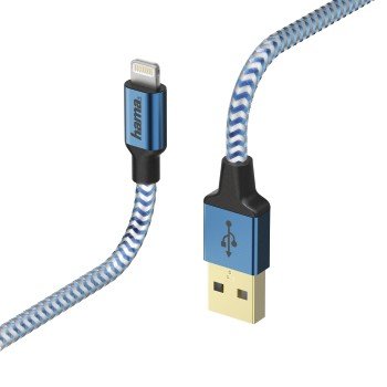 Kabel USB-Lightning iPhone, iPad, iPod HAMA Prime, 1.5 m Hama