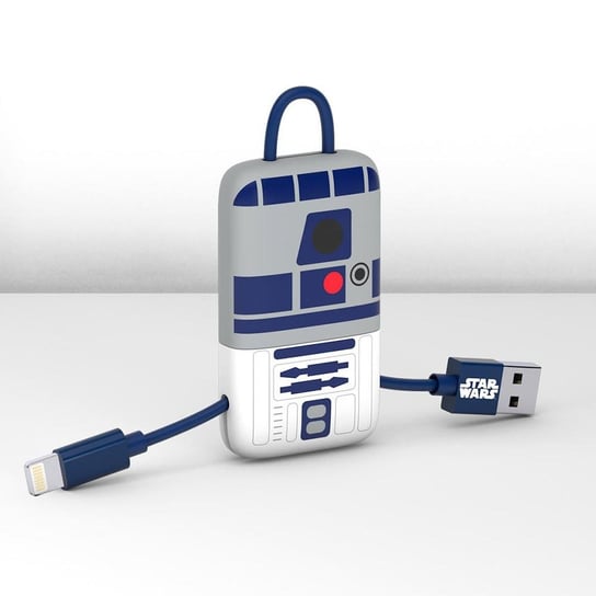 Kabel USB-Lightning iPhone, iPad, iPod TRIBE Star Wars: R2-D2, Keyline, 0.22 m Tribe