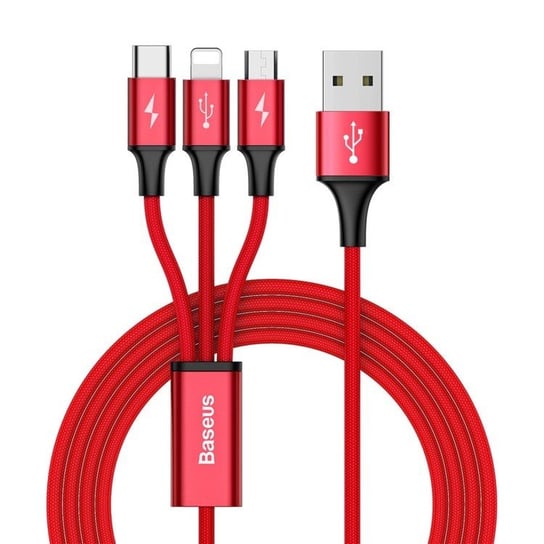 Kabel USB - Lightning/microUSB/USB-C BASEUS CAMLT-SU09, 1.2 m Baseus