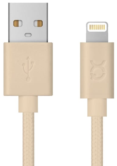 Kabel USB-Lightning XQISIT Cotton Cable, 1.8 m XQISIT