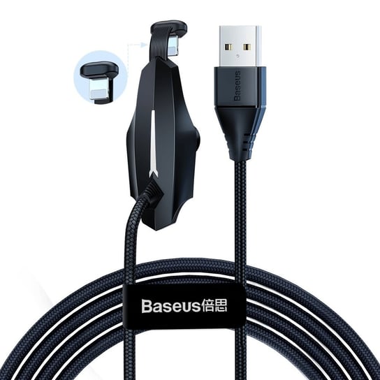 Kabel USB, Lightning z przyssawką Colorful dla graczy 1.5A 2m Baseus