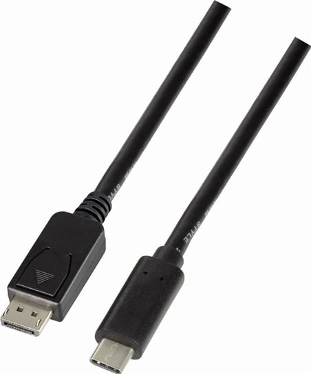 Kabel USB LogiLink USB-C - USB-C 1.8 m Czarny (UA0335) LogiLink