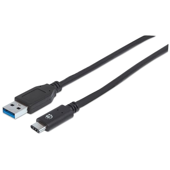 Kabel USB Manhattan USB C-A M/M USB 3.1 SuperSpeed 1m Manhattan