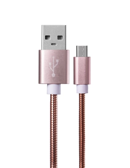 Kabel USB metalowy do Micro-USB Babaco