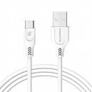 KABEL USB MICRO 3.1A BIAŁY 3100MAH QUICK CHARGER QC 3.0 1M POWERLINE SMS-BT09 BIALY Somostel