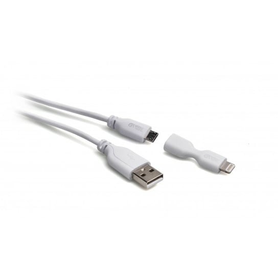 Kabel USB - micro USB + adapter Lightning G&BL 7102, 1 m G&BL