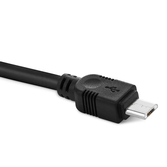 Kabel USB - micro USB EXC Whippy, 2 m, czarny EXC