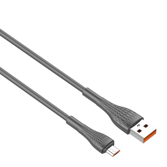 Kabel USB - Micro USB LDNIO LS672 2m, 30W (szary) Inna marka