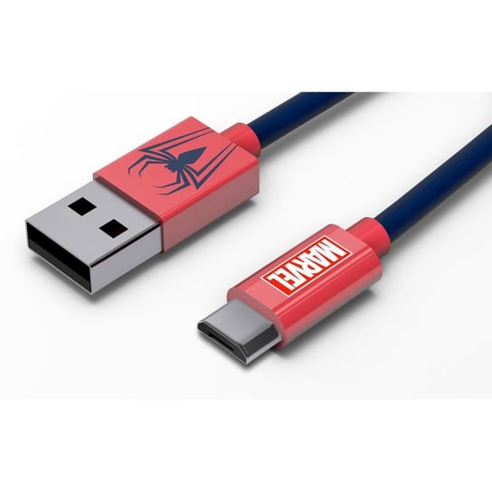 Kabel USB - micro USB TRIBE Marvel Spiderman, 1.2 m Tribe