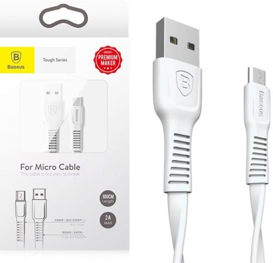 Kabel USB - microUSB BASEUS Tough Series CAMZY-B02, 1 m Baseus