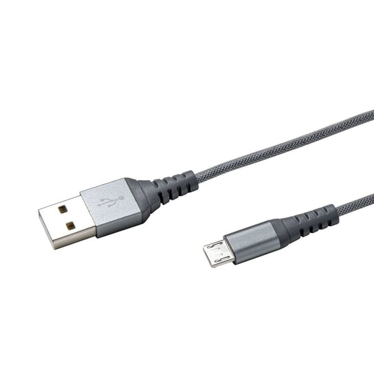 Kabel USB - microUSB CELLY USBMICRONYLSV, 1 m Celly