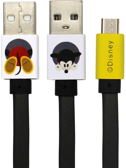Kabel USB-microUSB DISNEY Mickey Tułów, 1 m Disney