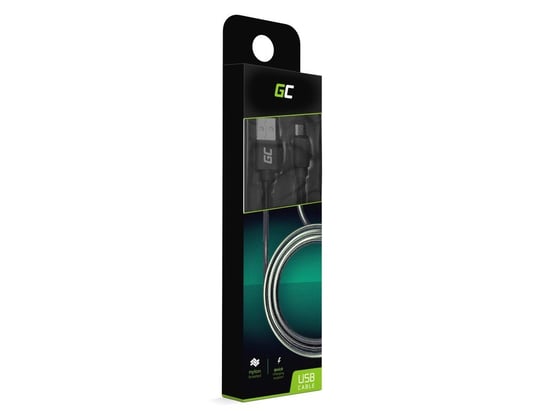 Kabel USB - microUSB GREEN CELL, 1 m Green Cell