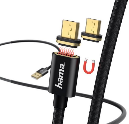 Kabel USB-microUSB HAMA, 1 m Hama