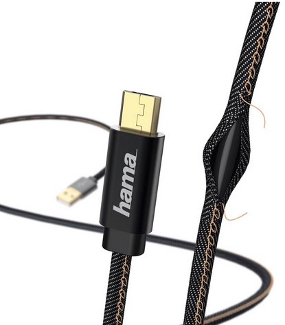 Kabel USB-microUSB HAMA Jeans, 1.5 m Hama