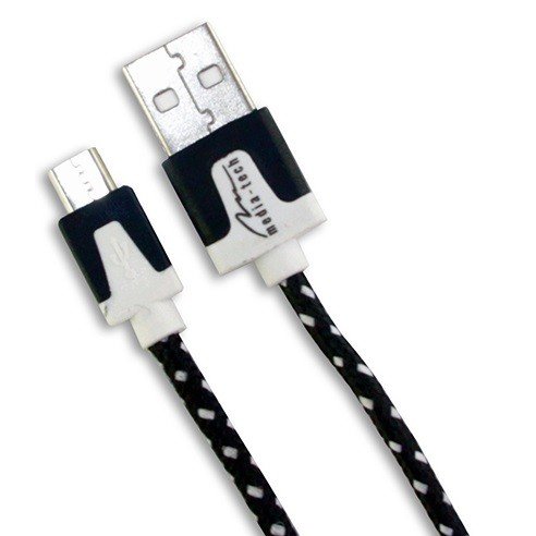 Kabel USB - microUSB MEDIA-TECH MT5102K, 2 m Media-Tech