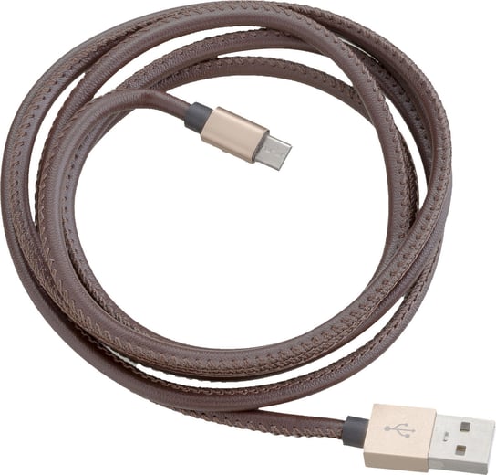 Kabel USB - microUSB PETER JACKEL Leather Touch Cable, 1.5 m Peter Jackel