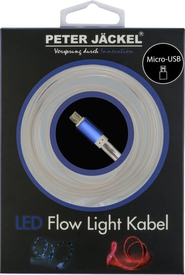 Kabel USB - microUSB PETER JACKEL LED Flow Light Kabel, 1 m Peter Jackel
