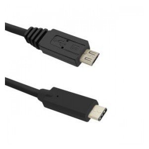Kabel USB - microUSB QOLTEC 50476, 1.2 m Qoltec