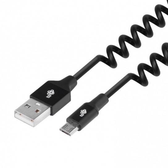 Kabel USB/microUSB TB spirala, 1 m TB