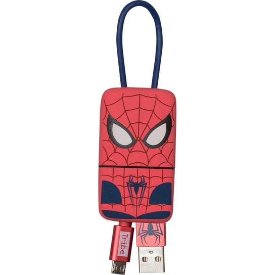 Kabel USB - microUSB TRIBE Marvel Keyline Spider-Man,  0.22 m Tribe