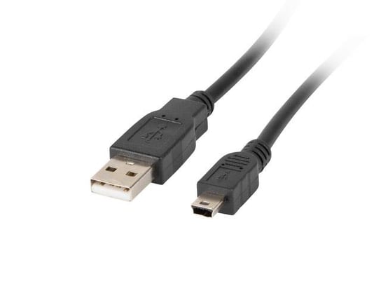 Kabel USB - miniUSB LANBERG CA-USBK-11CC-0018-BK, 1.8 m Lanberg