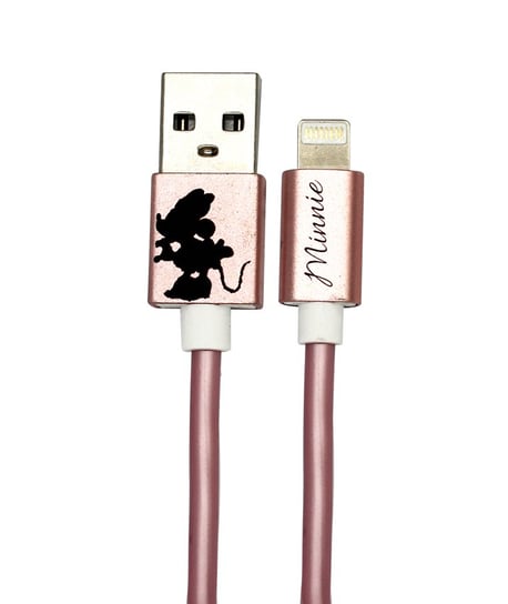 Kabel USB Minnie Mouse KISSING ALONE IP Disney Rosegold Disney