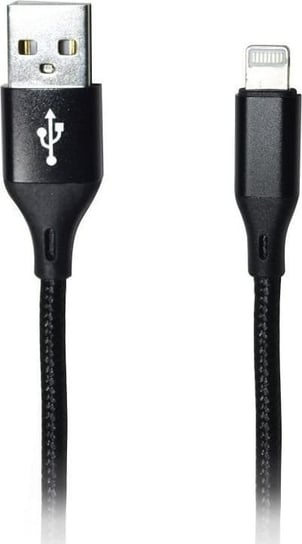 Kabel USB Msonic USB-A - Lightning 1 m Czarny (MLU623) Msonic