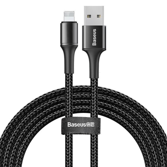 Kabel USB na Lightning BASEUS Halo Data Cable podświetlany, 1.5A, 2m Baseus