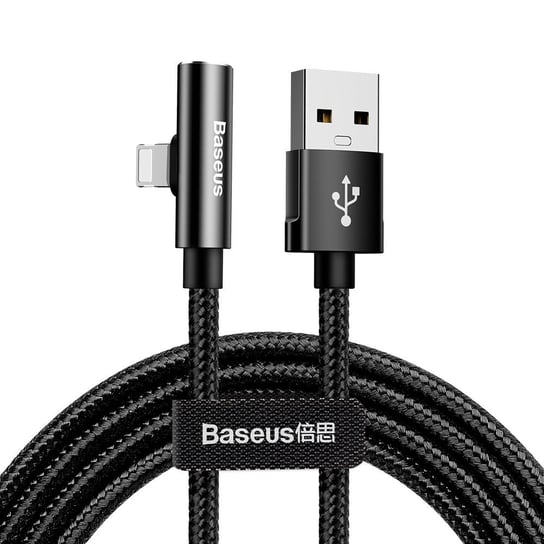 Kabel USB na Lightning BASEUS Rhythm Bent, 2A, 1.2m, adapter na słuchawki Baseus
