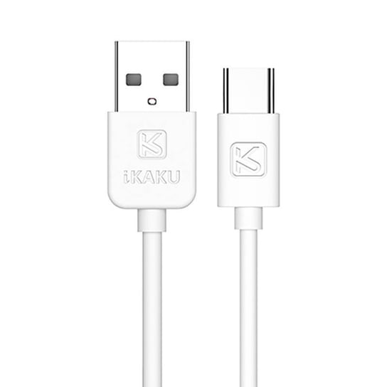Kabel USB Typ C 2.4A 2m Szybkie Ładowanie i Transfer Danych KAKU (KSC-332) biały KAKU