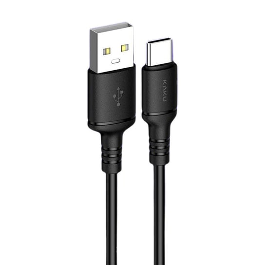 Kabel USB Typ C 2.8A 2m Szybkie ładowanie KAKU (KSC-421) czarny KAKU