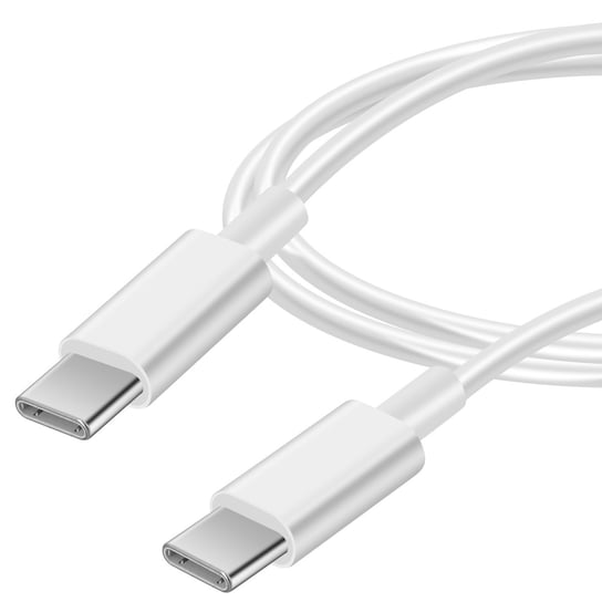 Kabel USB Typ C do USB Typ C 1M Ładowanie i Synchronizacja Maxlife Biały Maxlife