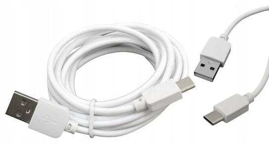 Kabel USB Typ C SZYBKIE ŁADOWANIE HQ biały 2m Przewód do ładowania Telefonu typu USBC typc GSM-HURT