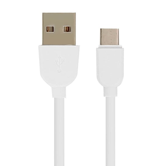 Kabel USB typu C do smartfona USB do ładowania i synchronizacji tabletu 1 m - biały Avizar