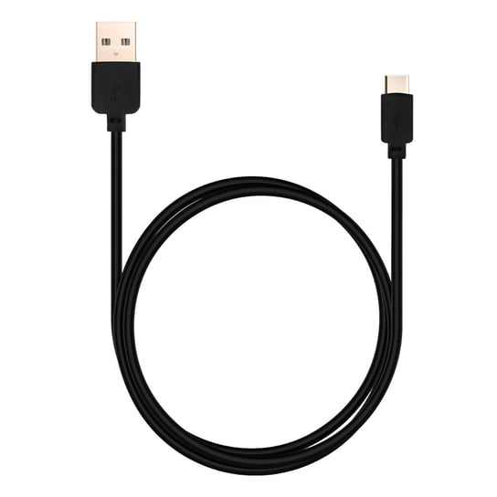 Kabel USB typu C na USB Czarny 1 m — Ładowanie / Synchronizacja Avizar