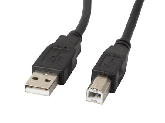 Kabel USB - USB-B LANBERG CA-USBA-10CC-0050-BK, 5 m Lanberg