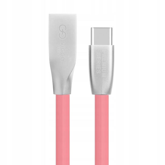 KABEL USB - USB-C 1m różowy Viggo Design