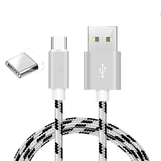 Kabel USB USB-C - biały dane quick charge fast charging / Gline Gline